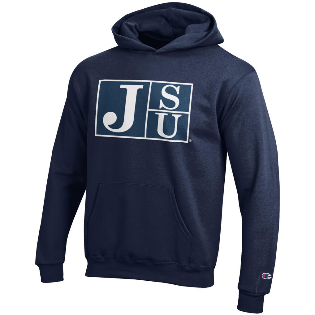 Jackson State Tigers Champion Youth Eco Powerblend Pullover Hoodie - Navy