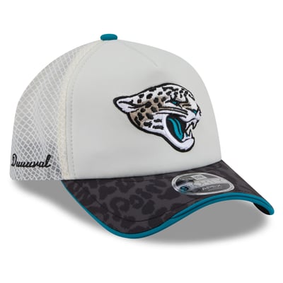 Jacksonville Jaguars New Era 2026 Rivalries Collection 9FORTY Apex Adjustable Hat - Natural