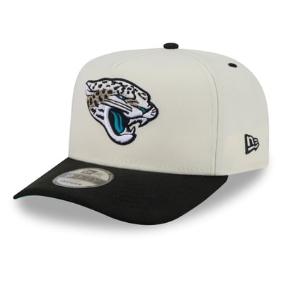 Jacksonville Jaguars New Era 2026 Rivalries Collection Fan Pack A-Frame 9FIFTY Snapback Hat - Natural