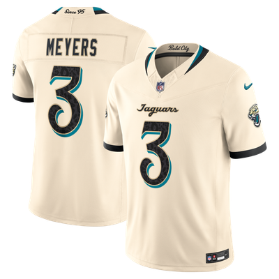 Jakobi Meyers Jacksonville Jaguars Nike 2026 Rivalries Collection Stitched Limited Jersey - Natural
