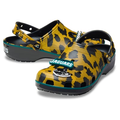  Jacksonville Jaguars Crocs Unisex  Classic Clog