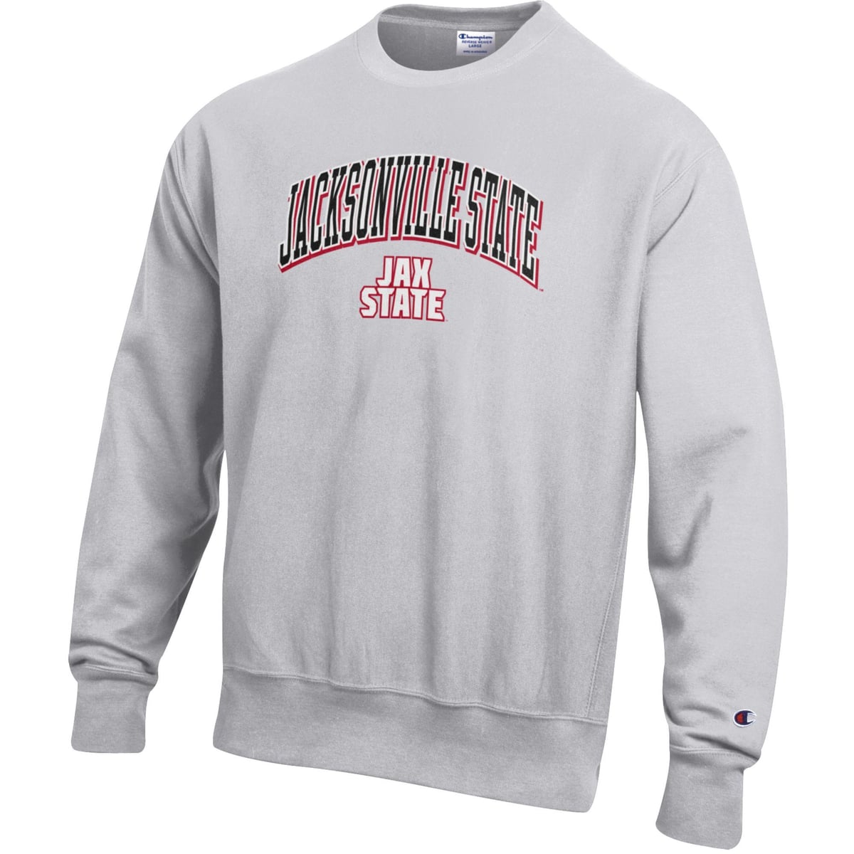 Men's Champion Gray Jacksonville State Gamecocks Reverse Weave Sweatshirt