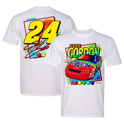  Jeff Gordon Hendrick Motorsports Team Collection #24 Dupont T-Shirt - White