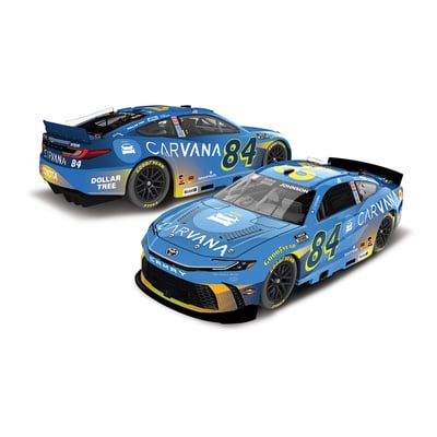 Jimmie Johnson Action Racing 2026 #84 Carvana 1:24 Elite Die-Cast Toyota Camry XSE