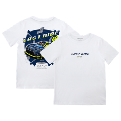 Legacy Jimmie Johnson Last Ride T-Shirt - White