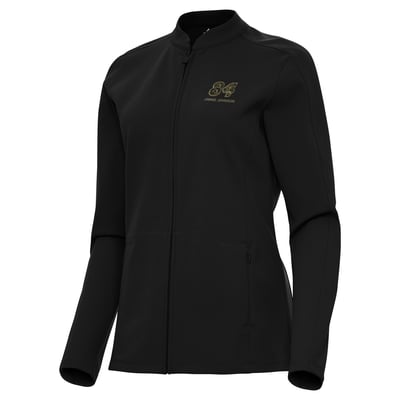  Jimmie Johnson Antigua Women's Regard Full-Zip Jacket - Black