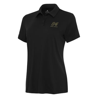 Jimmie Johnson Antigua Women's Reprocess Polo - Black