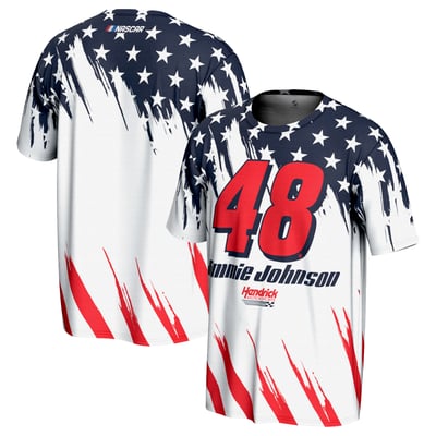 Jimmie Johnson ProSphere Youth Americana T-Shirt - White
