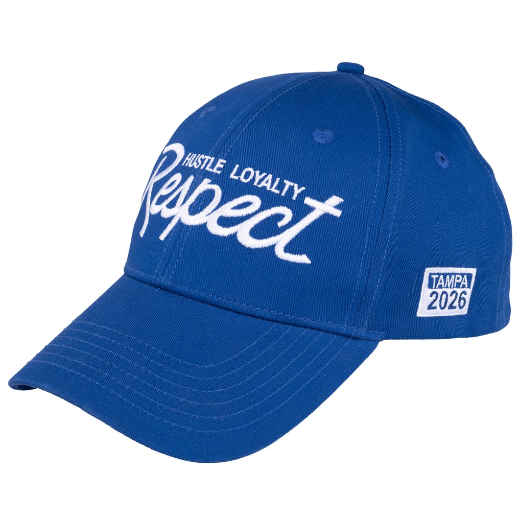 John Cena Tampa 2026 Adjustable Hat - Blue