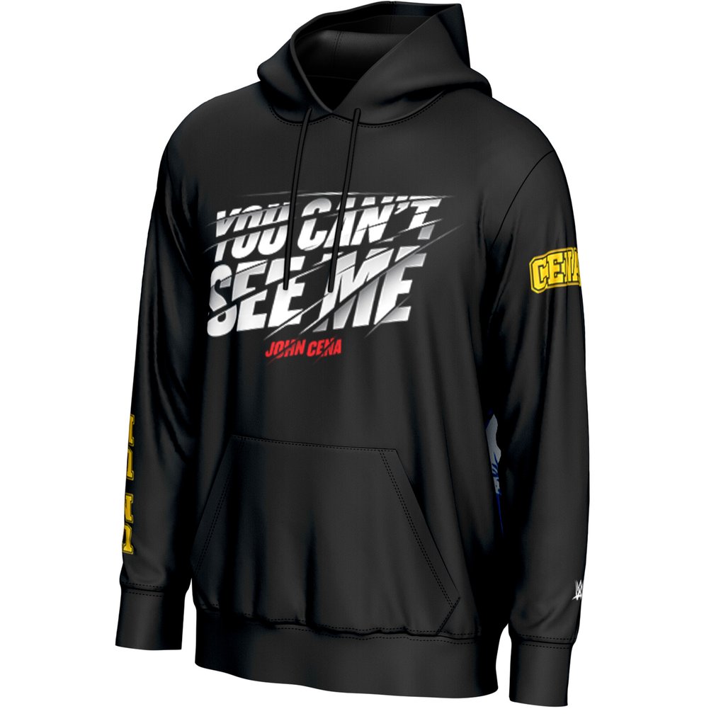 John Cena ProSphere You Can't See Me Pullover Hoodie - Black