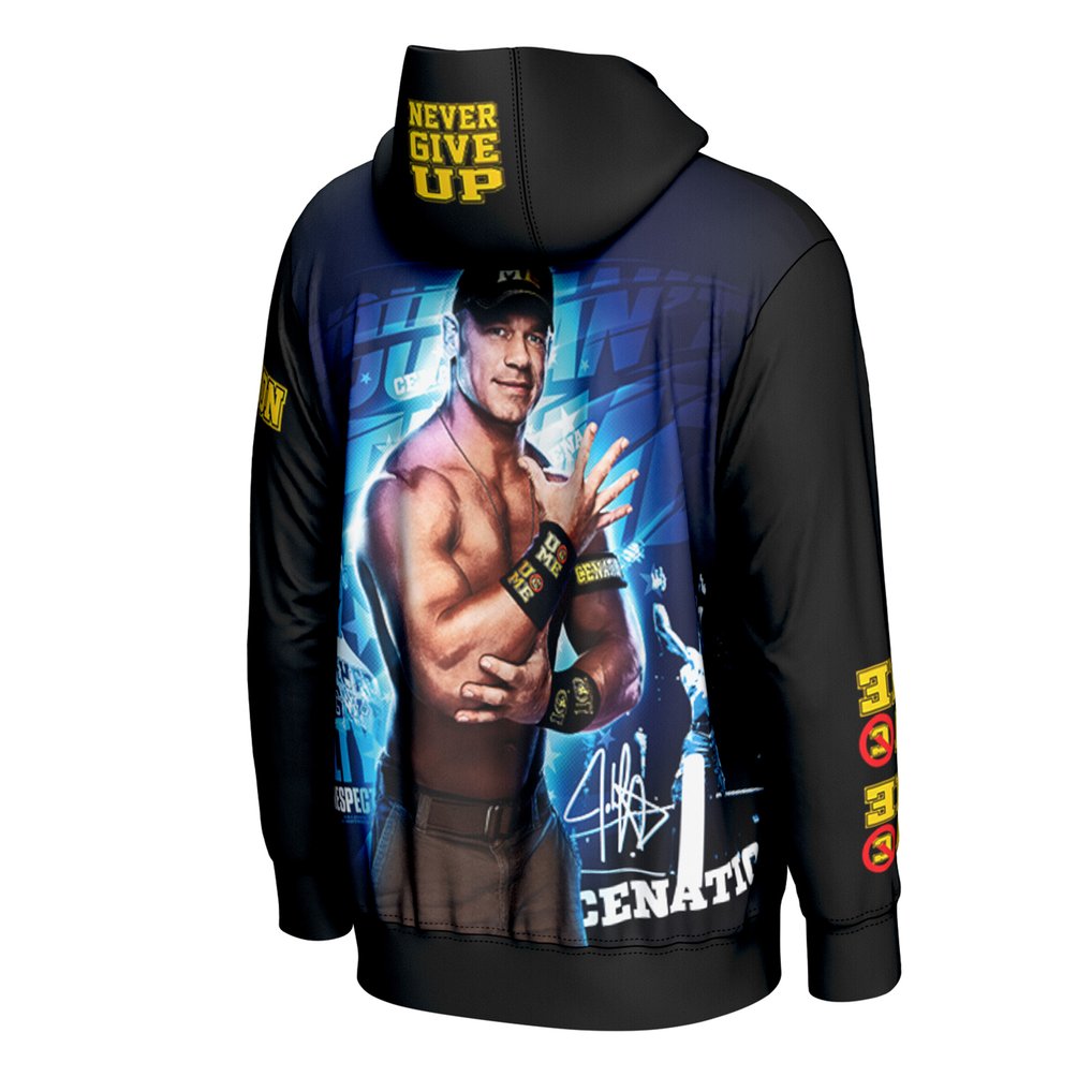 John Cena ProSphere You Can't See Me Pullover Hoodie - Black