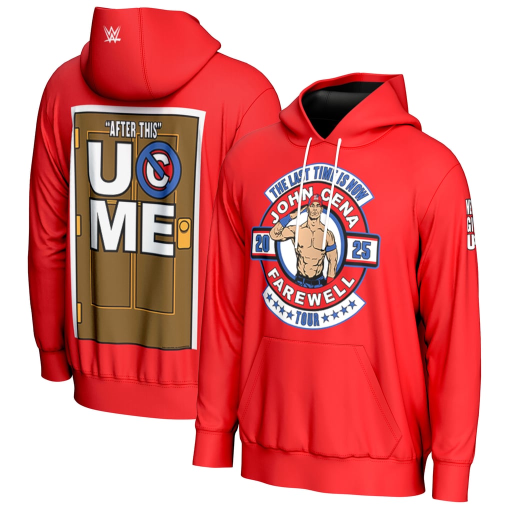 John Cena ProSphere Farewell Tour Pullover Hoodie - Red
