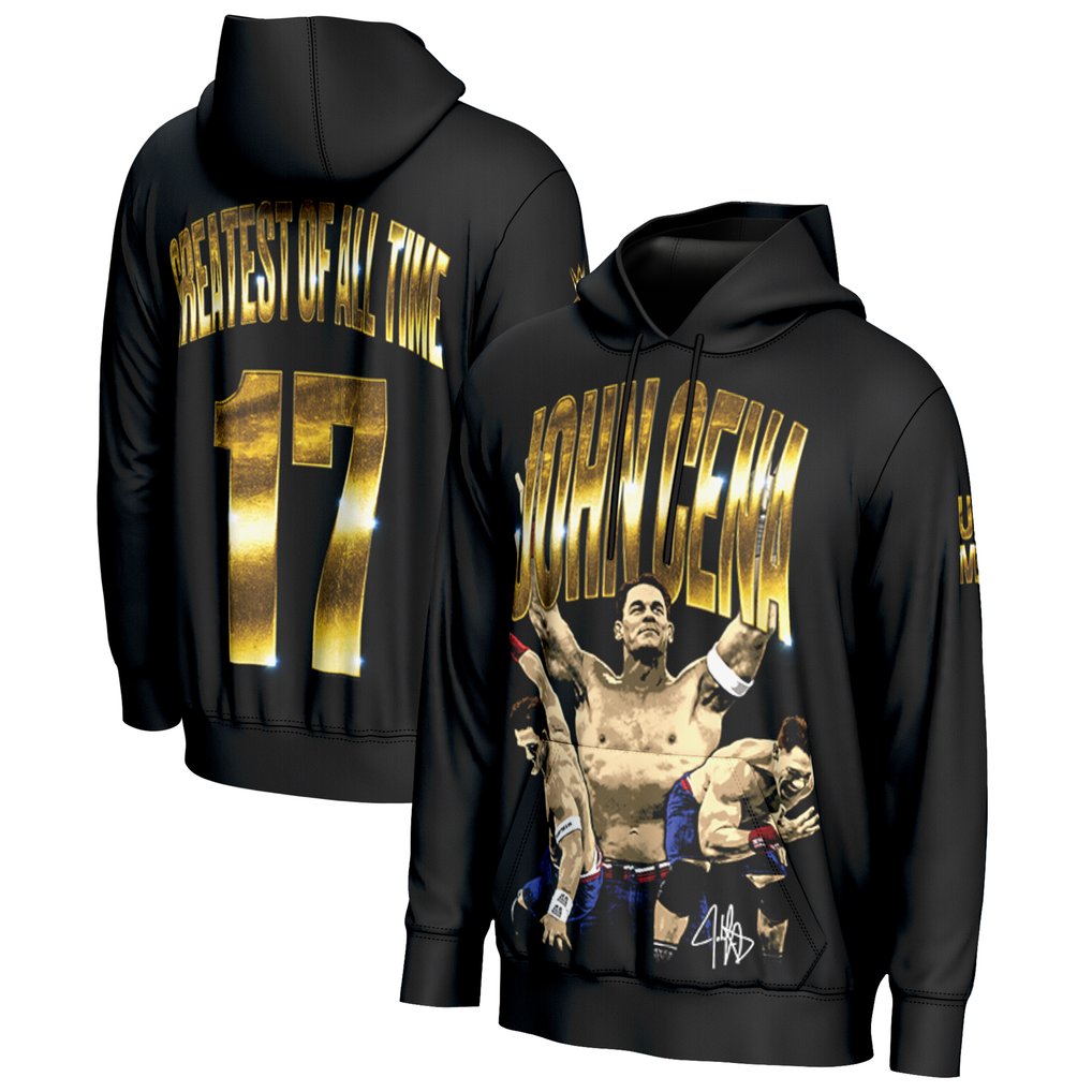 John Cena ProSphere Youth GOAT Pullover Hoodie - Black