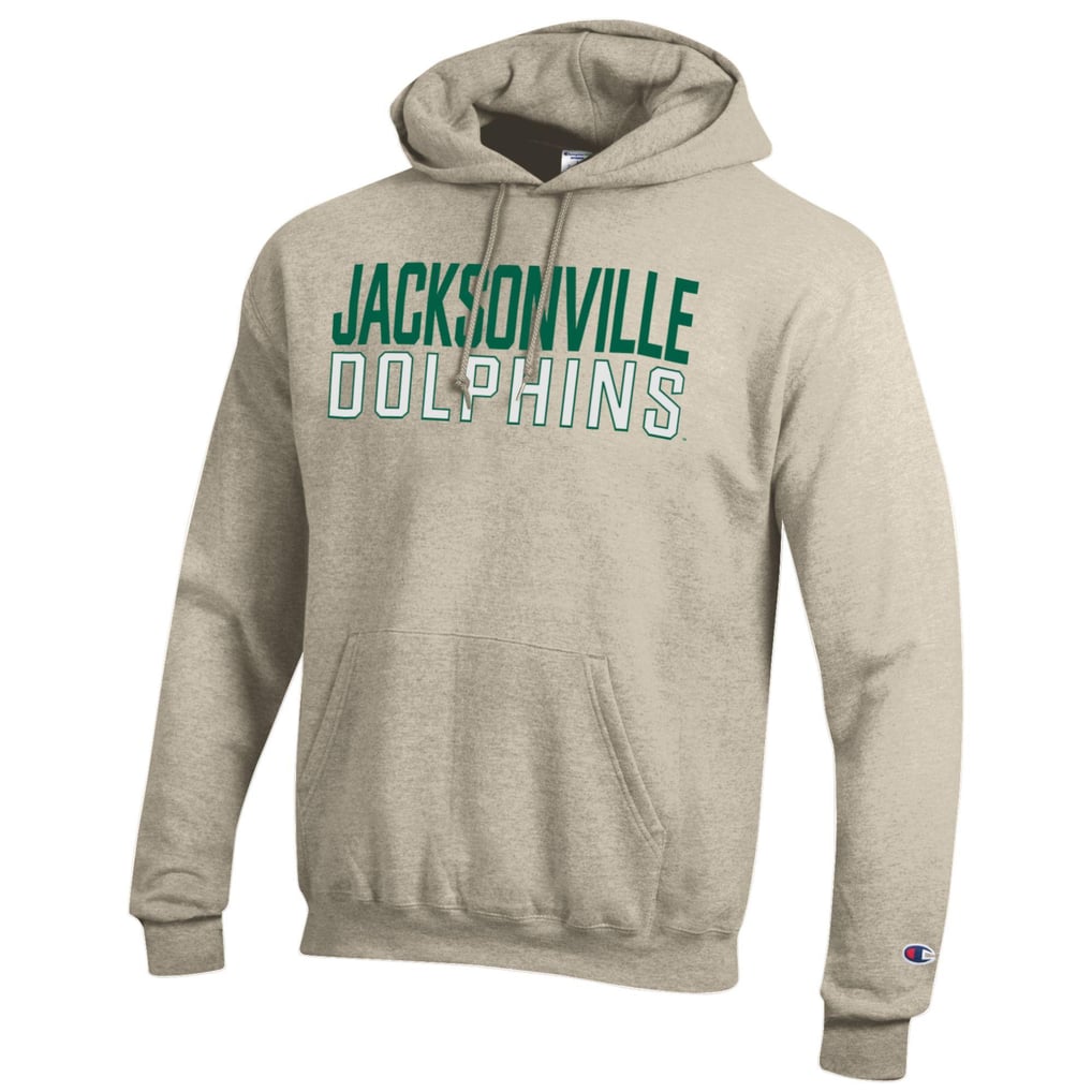 JU Dolphins Champion Eco Powerblend Pullover Hoodie - Oatmeal