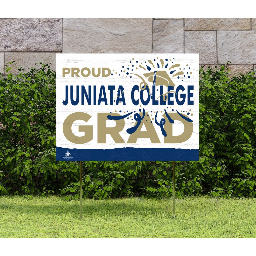 Juniata Eagles 18'' x 24'' Proud Graduate Yard Sign