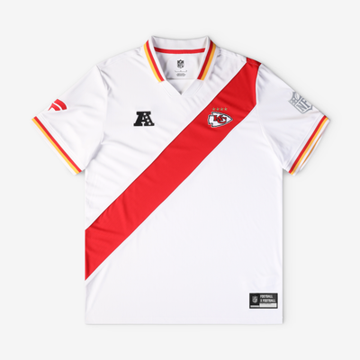 Kansas City Chiefs Fanatics Football x Football Collared Fan Top - White