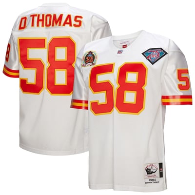 Derrick Thomas Kansas City Chiefs 1994 Mitchell & Ness Authentic Throwback Retired Player Jersey - White