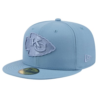 Kansas City Chiefs New Era Color Pack 59FIFTY Fitted Hat - Blue