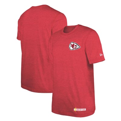Kansas City Chiefs New Era 2024 NFL Training Camp T-Shirt - Heather Red
