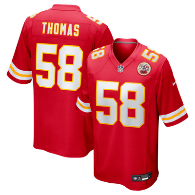 Derrick Thomas Kansas City Chiefs Nike Game Retired Player Jersey - Red