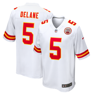 Mansoor Delane Kansas City Chiefs Nike Game Jersey - White