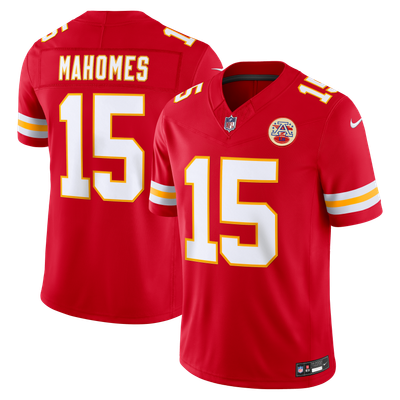 Patrick Mahomes Kansas City Chiefs Nike Team Vapor F.U.S.E. Stitched Limited Jersey - Red