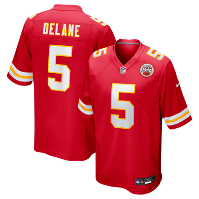 Kansas City Chiefs Nike 2026 NFL Draft First Round Pick No. 6 Team Game Jersey - Red