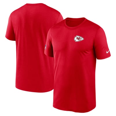 Kansas City Chiefs Nike Sideline Legend Small Logo Dri-FIT T-Shirt - Red