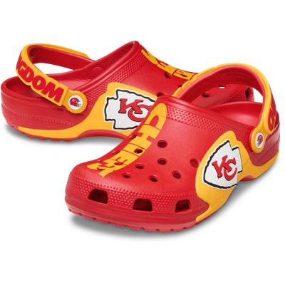  Kansas City Chiefs Crocs Unisex Classic Clog - Red