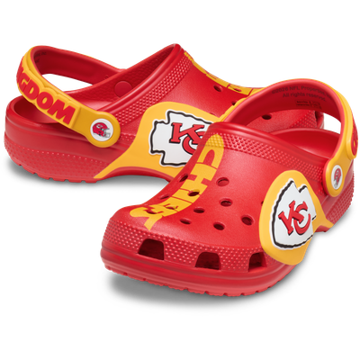  Kansas City Chiefs Crocs Youth Classic Clog - Red
