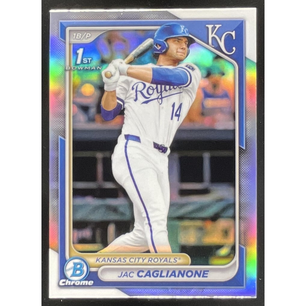 2024 Bowman Draft Chrome Refractor #BDC-8 Jac Caglianone RC