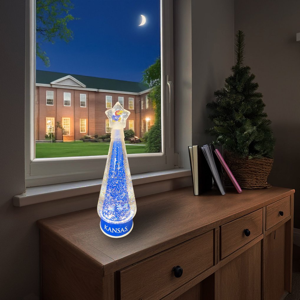 Kansas Jayhawks 12" Tree Globe