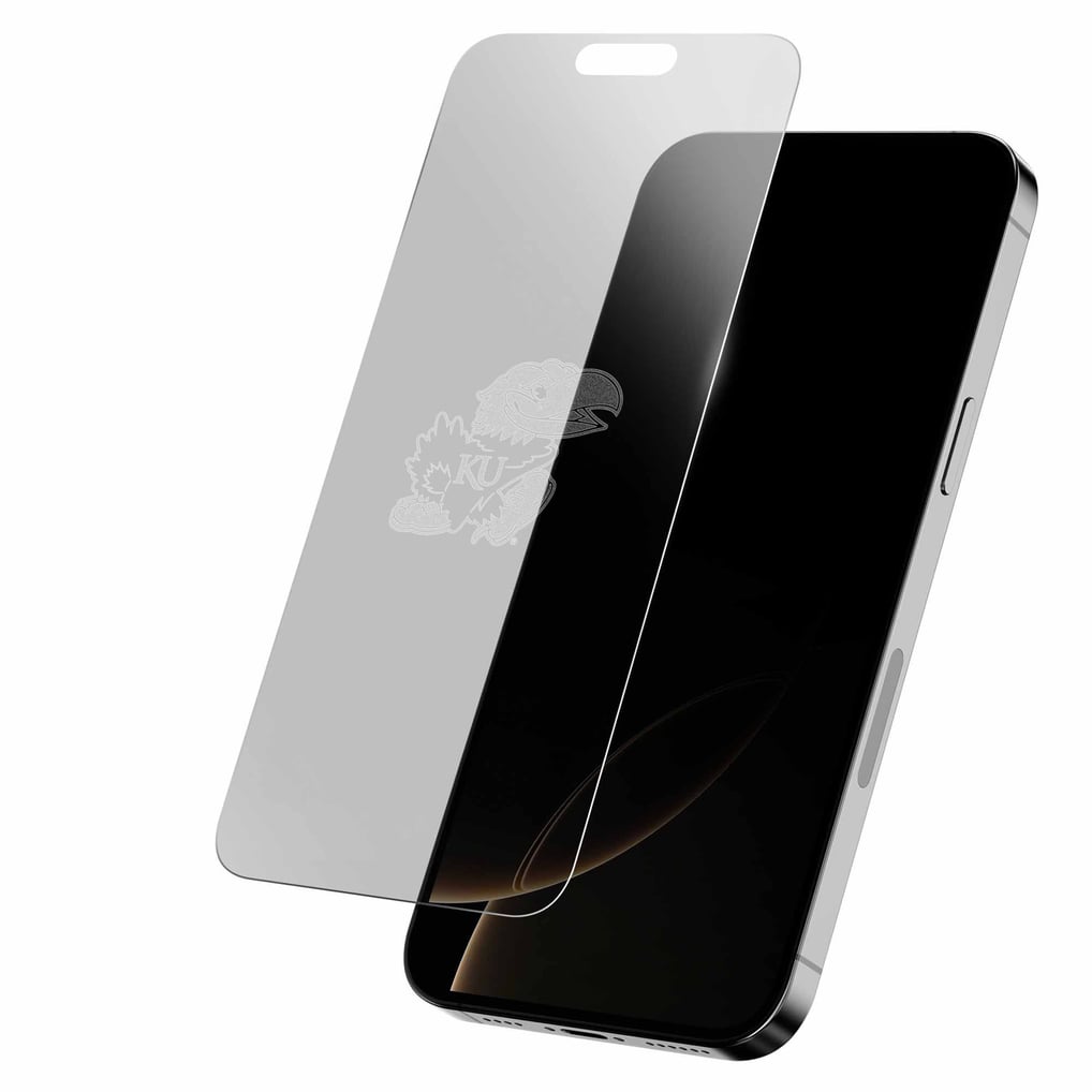 Kansas Jayhawks Clear iPhone Screen Protector