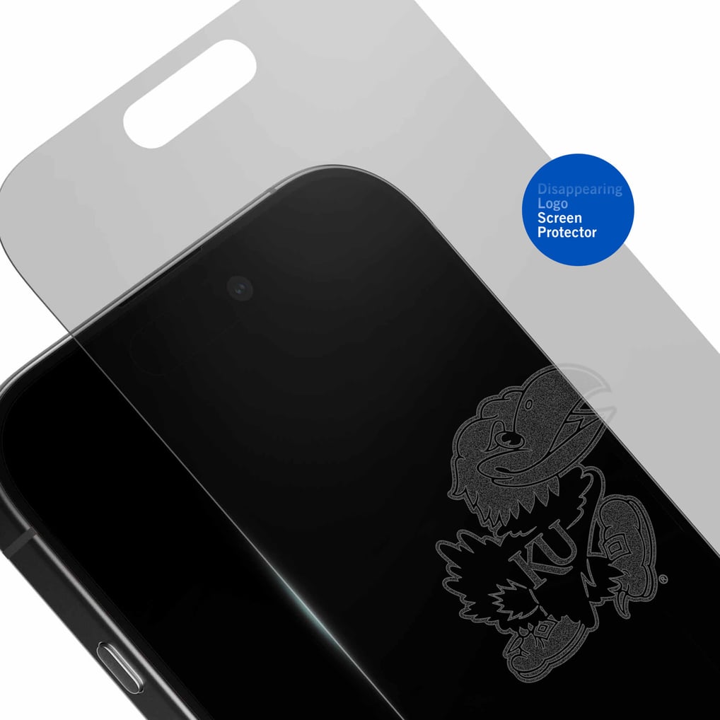Kansas Jayhawks Clear iPhone Screen Protector