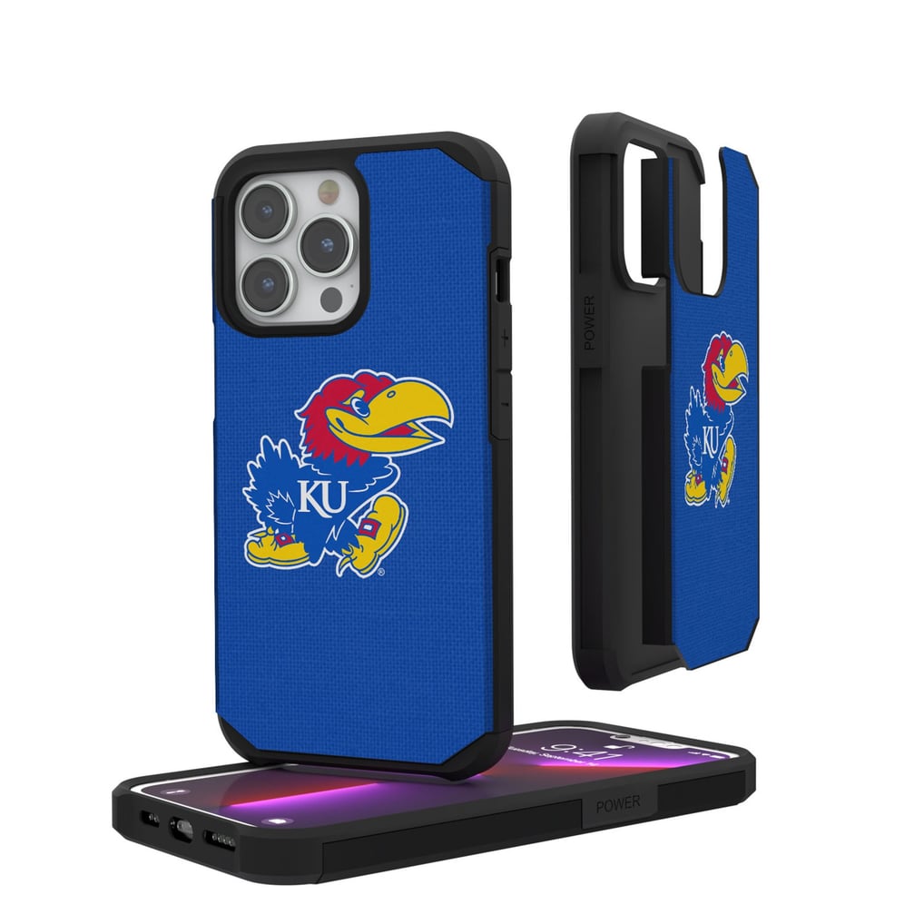 Kansas Jayhawks Keyscaper iPhone Solid Design Rugged Case