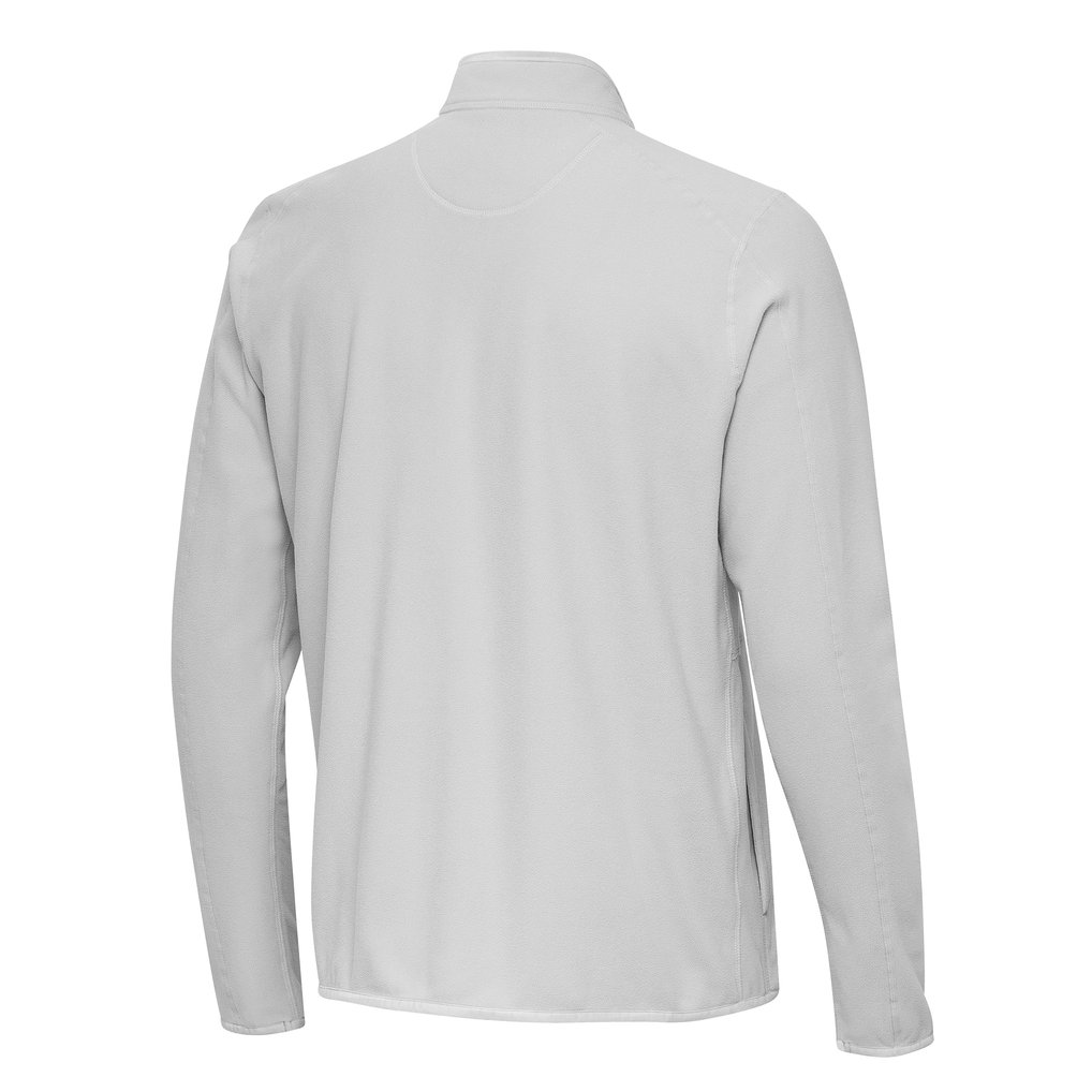Kansas Jayhawks Antigua Step Up Quarter-Zip Pullover - Gray
