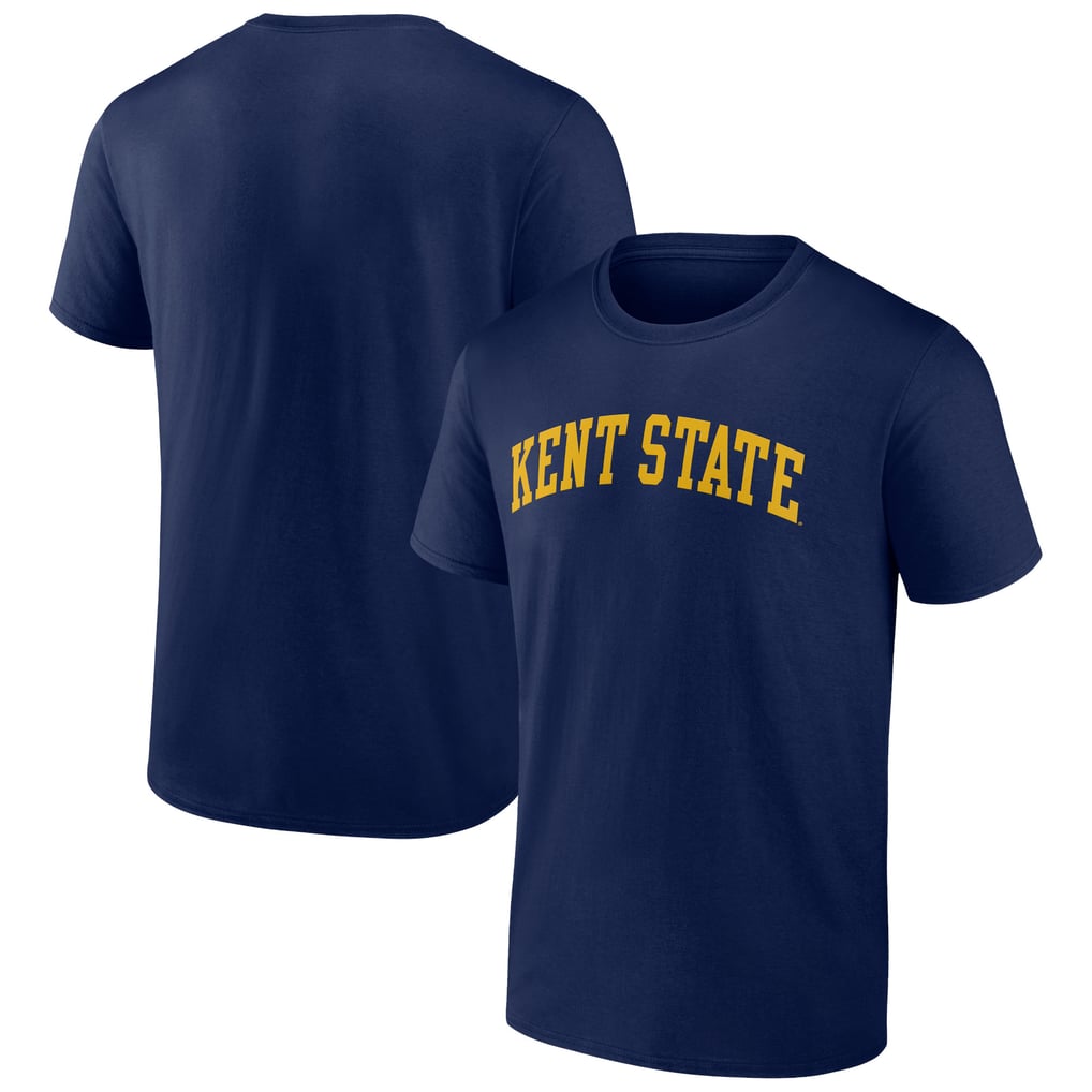 Kent State Golden Flashes Basic Arch T-Shirt - Navy