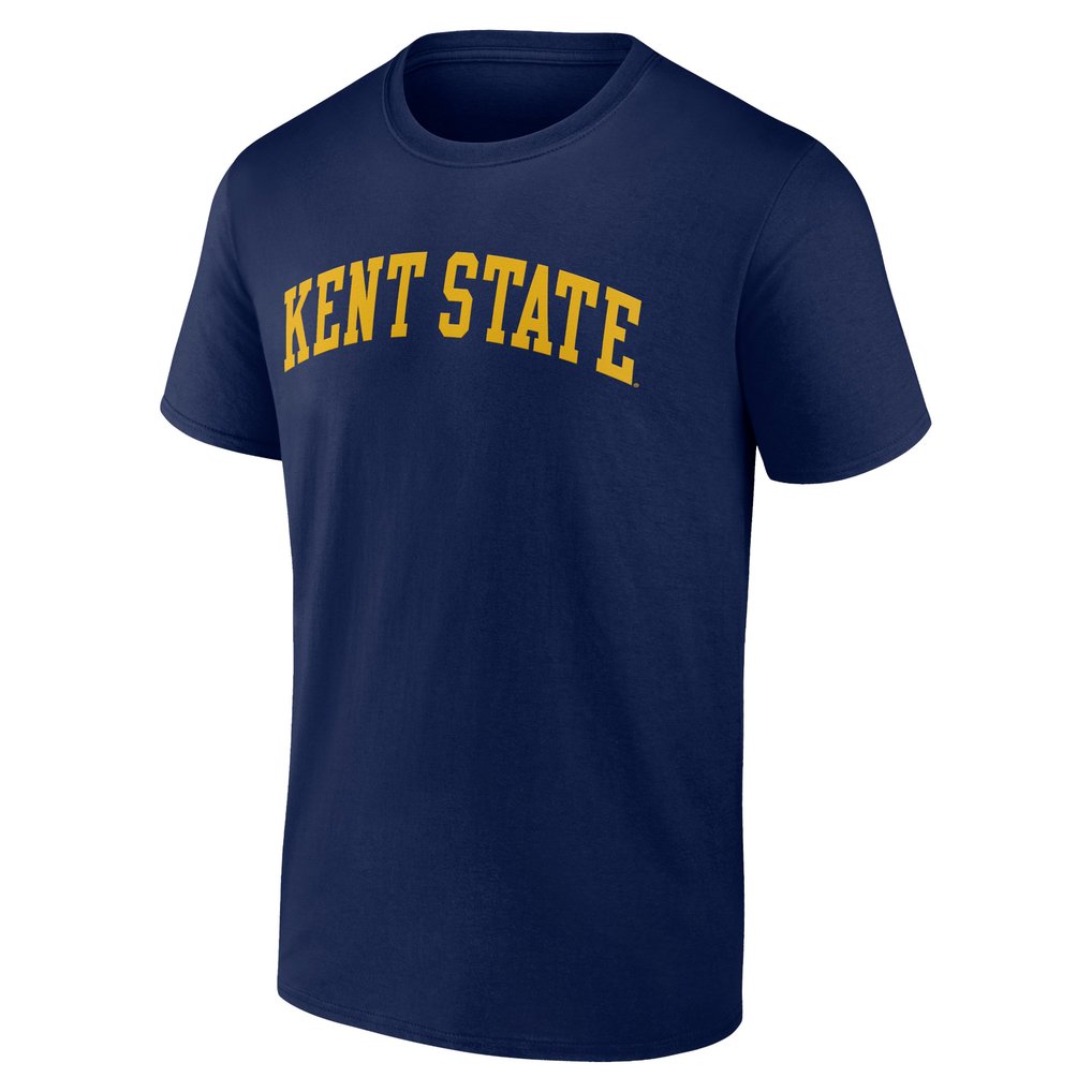 Kent State Golden Flashes Basic Arch T-Shirt - Navy