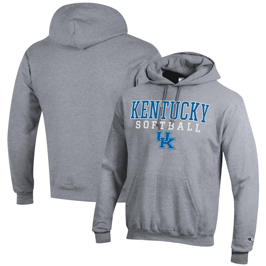 Kentucky Wildcats Champion Softball Stack Pullover Hoodie - Gray