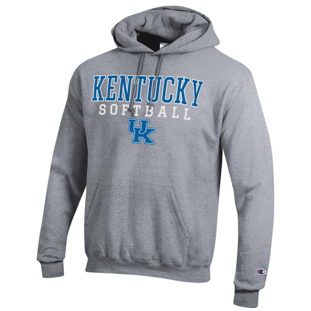 Kentucky Wildcats Champion Softball Stack Pullover Hoodie - Gray
