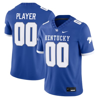 Kentucky Wildcats Nike NIL Pick-A-Player Game Jersey - Royal