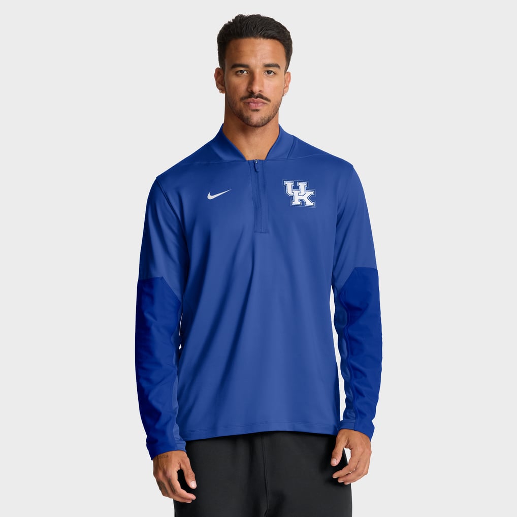 Kentucky Wildcats Nike One Goal Performance Half-Zip Pullover - Royal