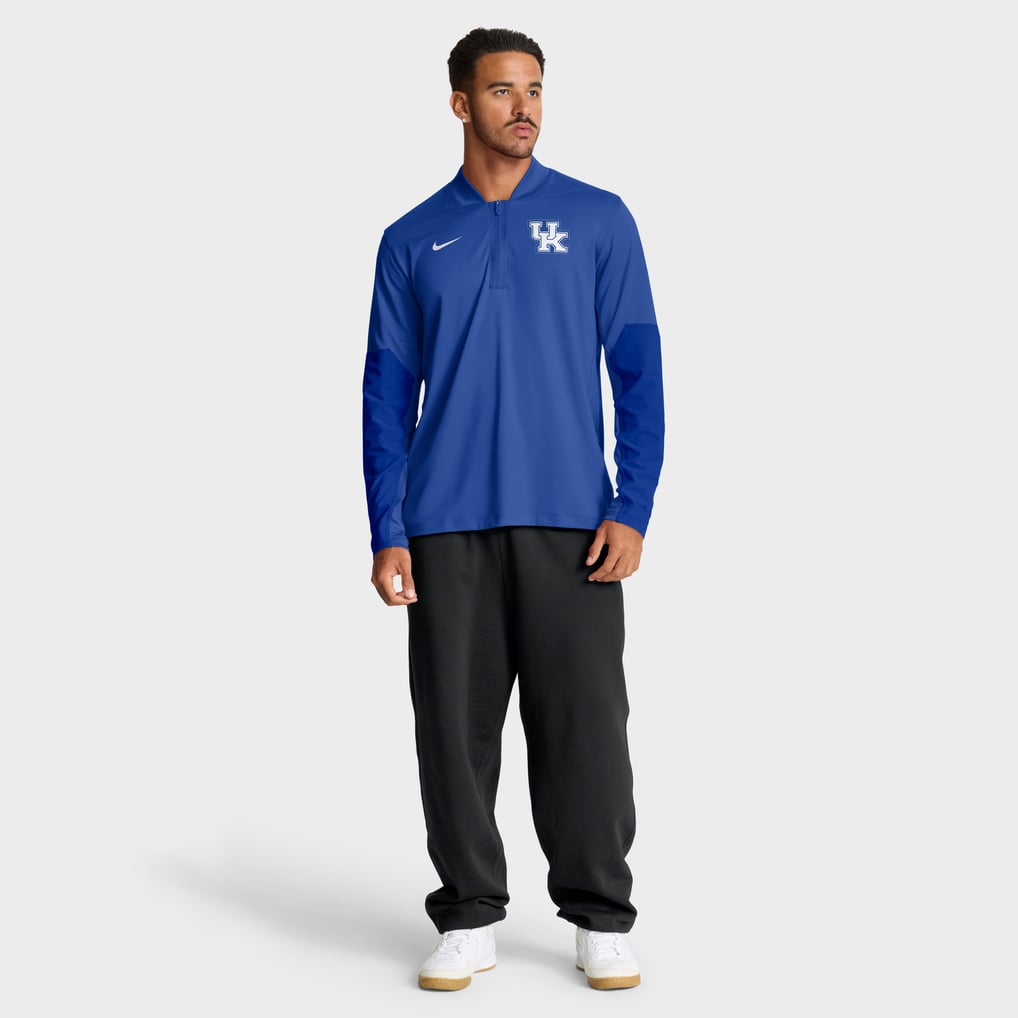 Kentucky Wildcats Nike One Goal Performance Half-Zip Pullover - Royal