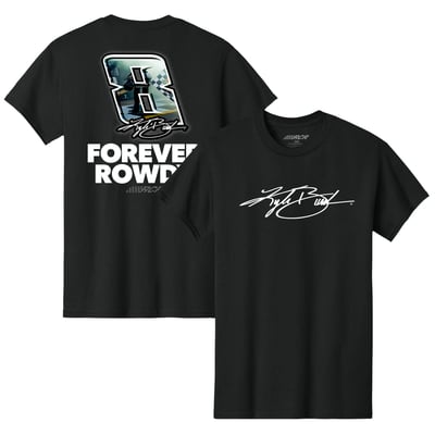  Kyle Busch Classic Ink #8 Forever Rowdy T-Shirt - Black