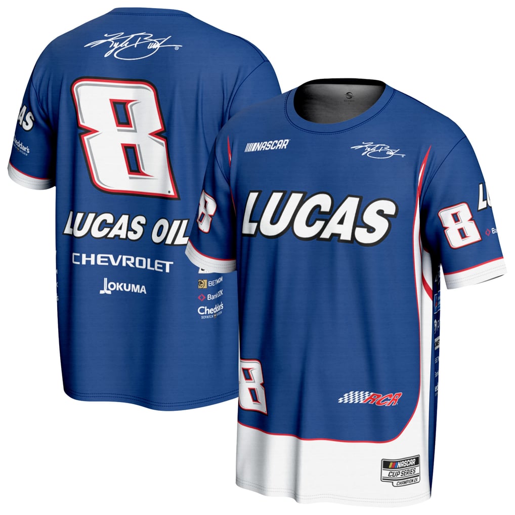  Kyle Busch ProSphere All Over Print T-Shirt - Blue