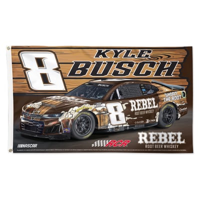  Kyle Busch WinCraft 3' x 5' Single-Sided Deluxe Flag