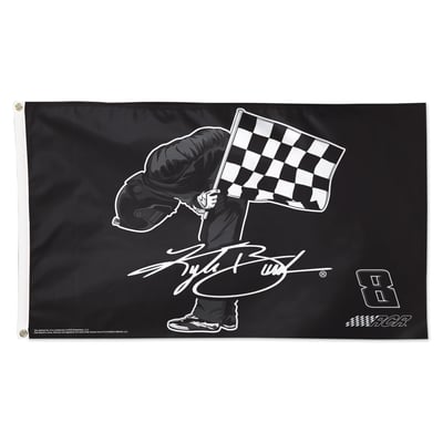 Kyle Busch WinCraft Forever Rowdy 3' x 5' One-Sided Deluxe Flag