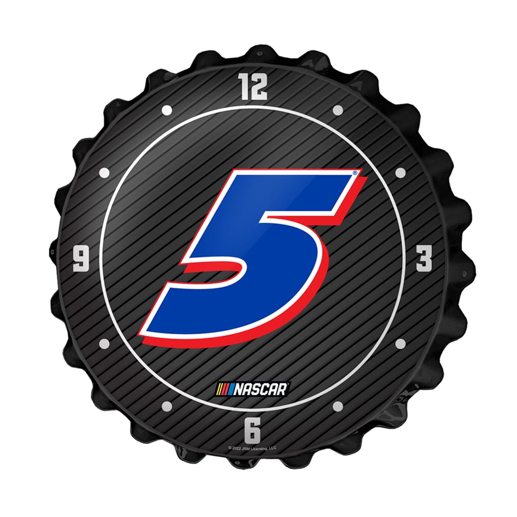 Kyle Larson 18.5" Bottle Cap Wall Clock