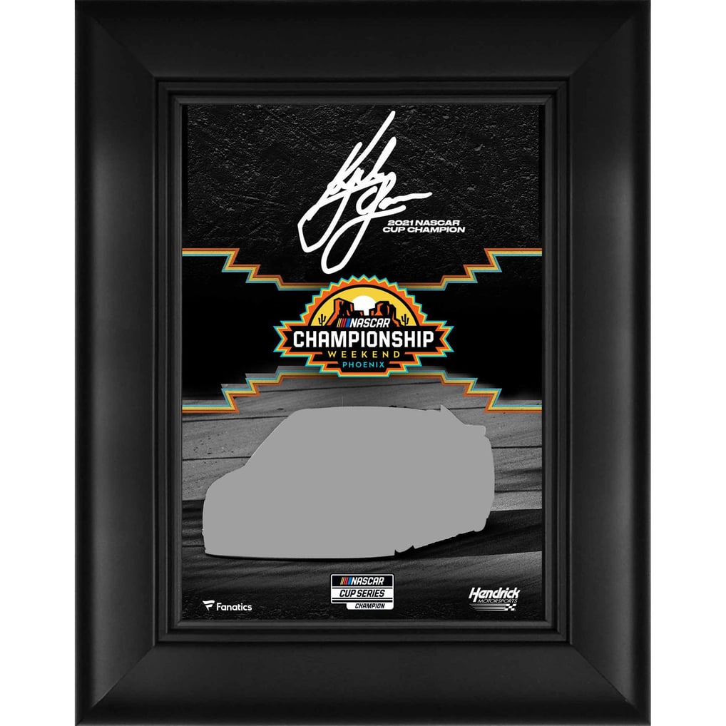 Kyle Larson Fanatics Authentic Framed 5" x 7" 2021 NASCAR Cup Champion Collage