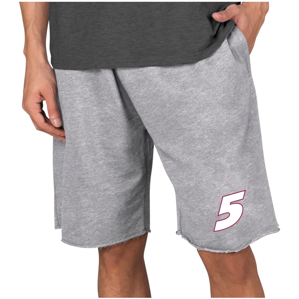  Kyle Larson Concepts Sport Mainstream Terry Shorts - Gray